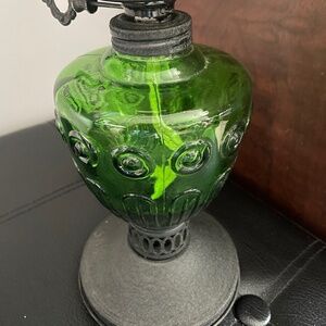 Vintage oil lamp base